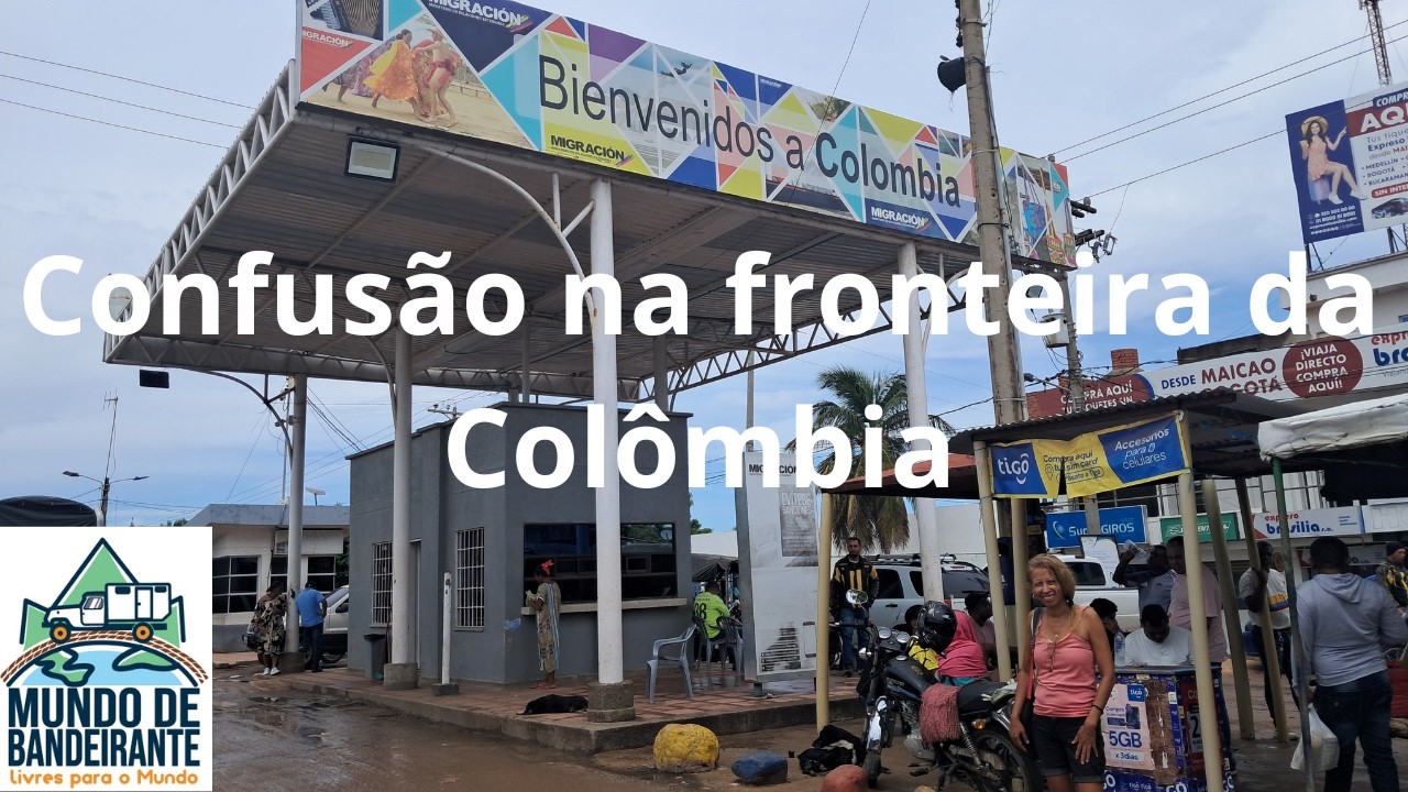 Fronteira Venezuela e Colômbia muita confusão .Ep. 179