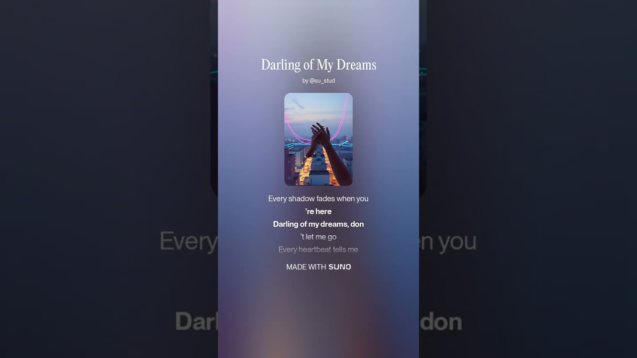 Darling of My Dreams