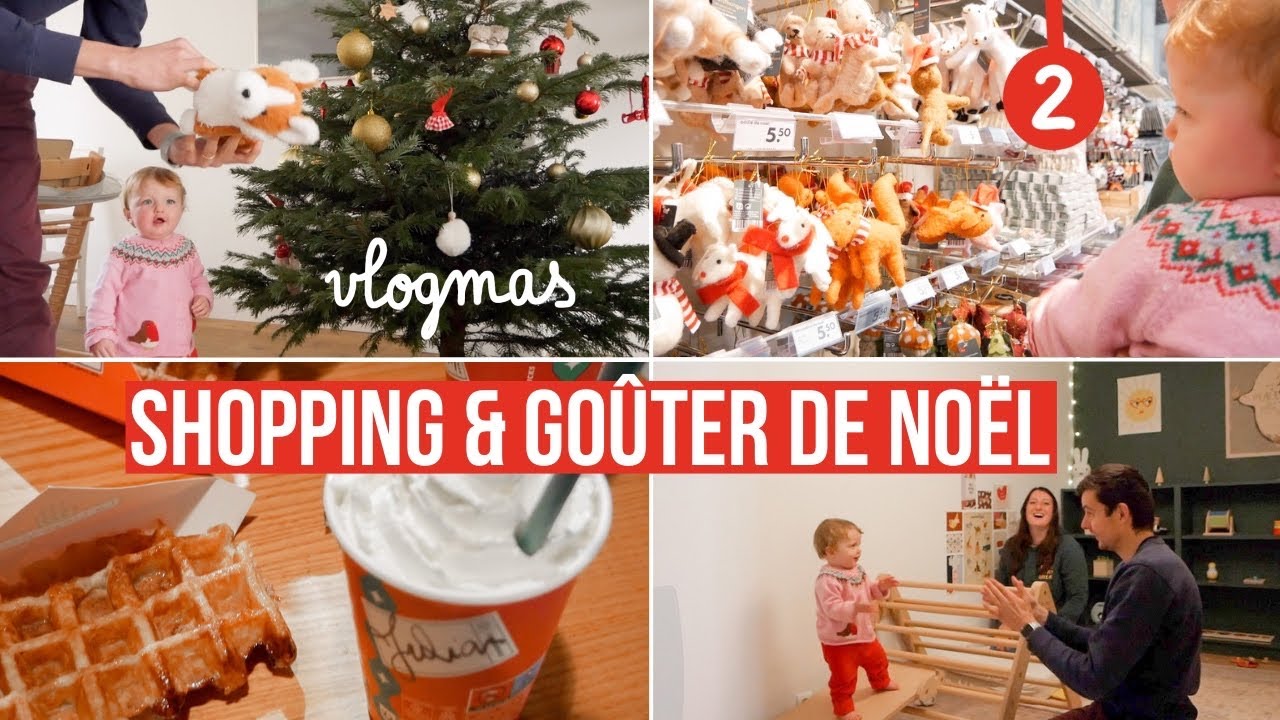 Eveil musical, shopping et goûter de Noël & vernis semi-permanent maison | VLOGMAS 2