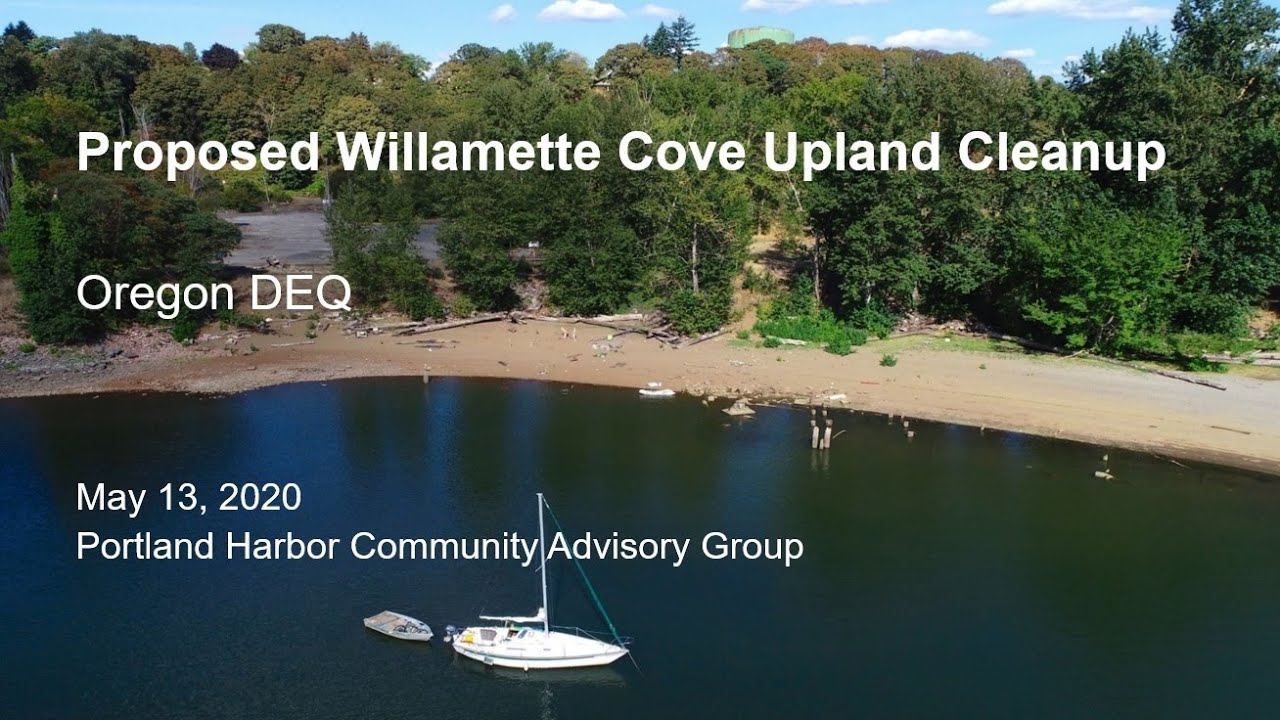Willamette Cove Upland Proposed Cleanup Plan