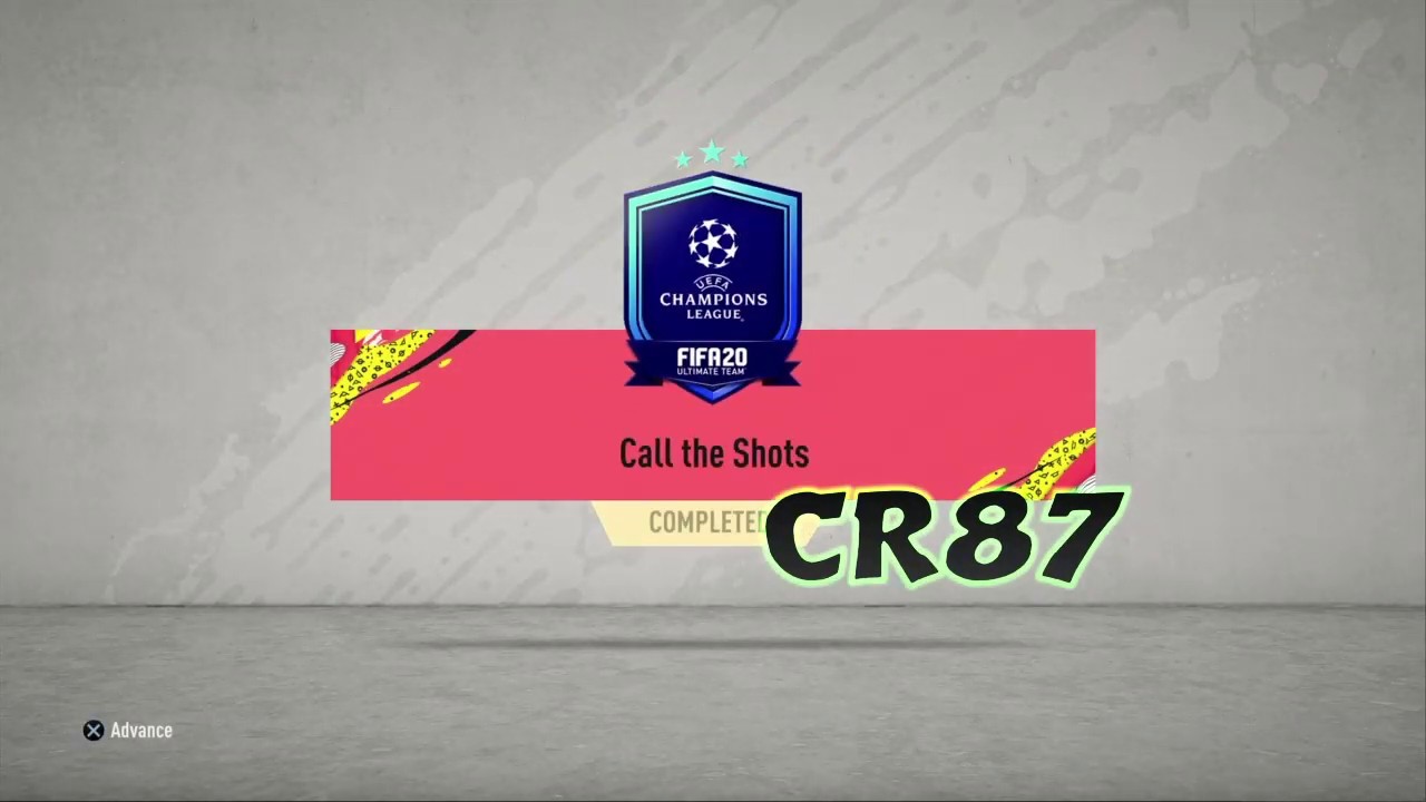 Call the shots [NEW] SBC squad builder challenge FIFA 20 completed by @CRE87E cheap & easy