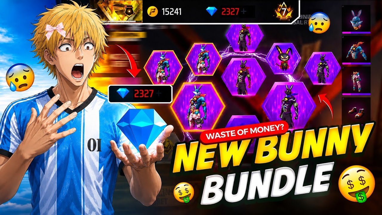 Bunny Ring Event - One Spin Trick🔥| Bunny Bundle Spin Free Fire | Free Fire New Event | Today Event