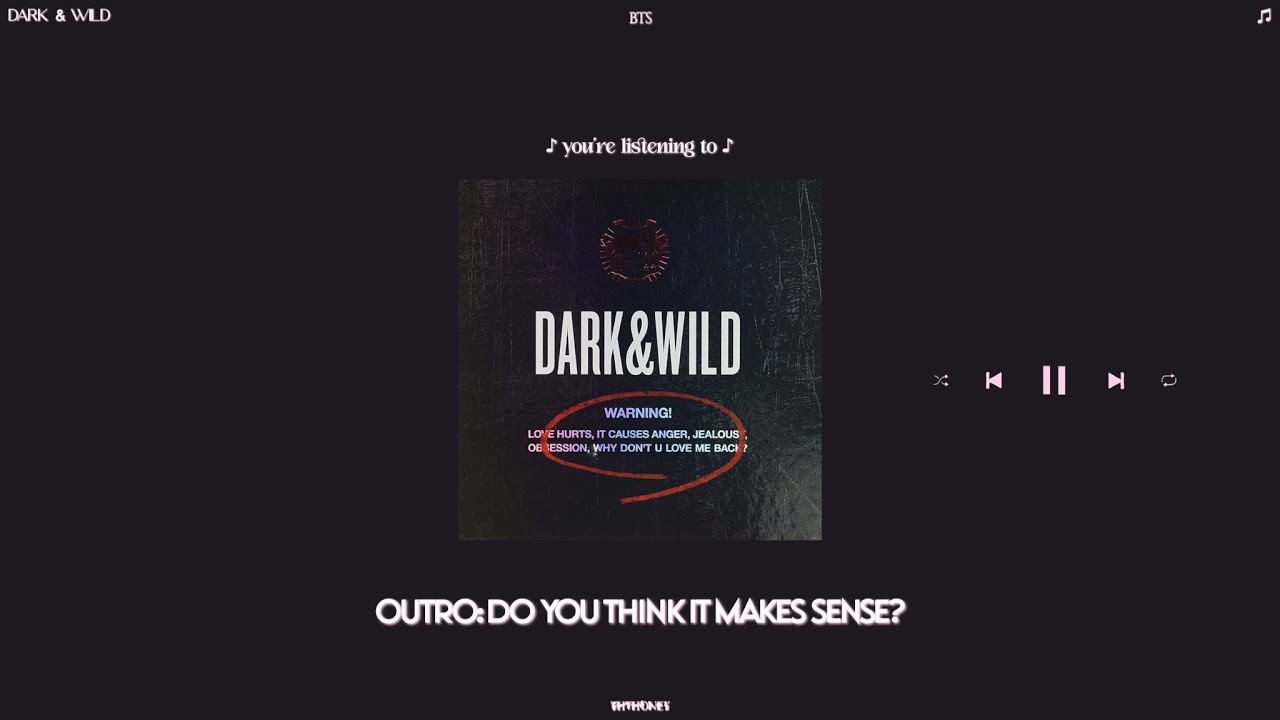bts - outro: do you think it makes sense? (slowed + reverb)