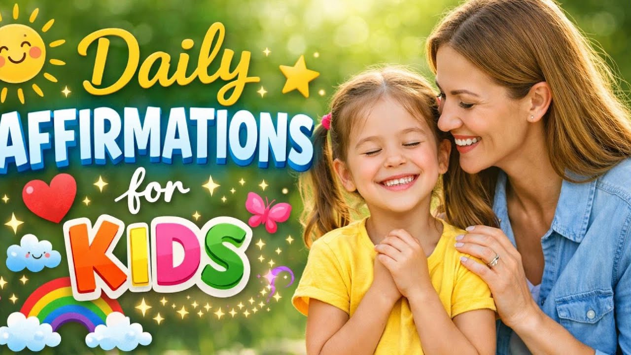 Positive affirmations to teach your kids