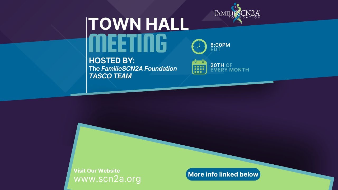 FamilieSCN2A Foundation Town Hall - Advocacy in Action