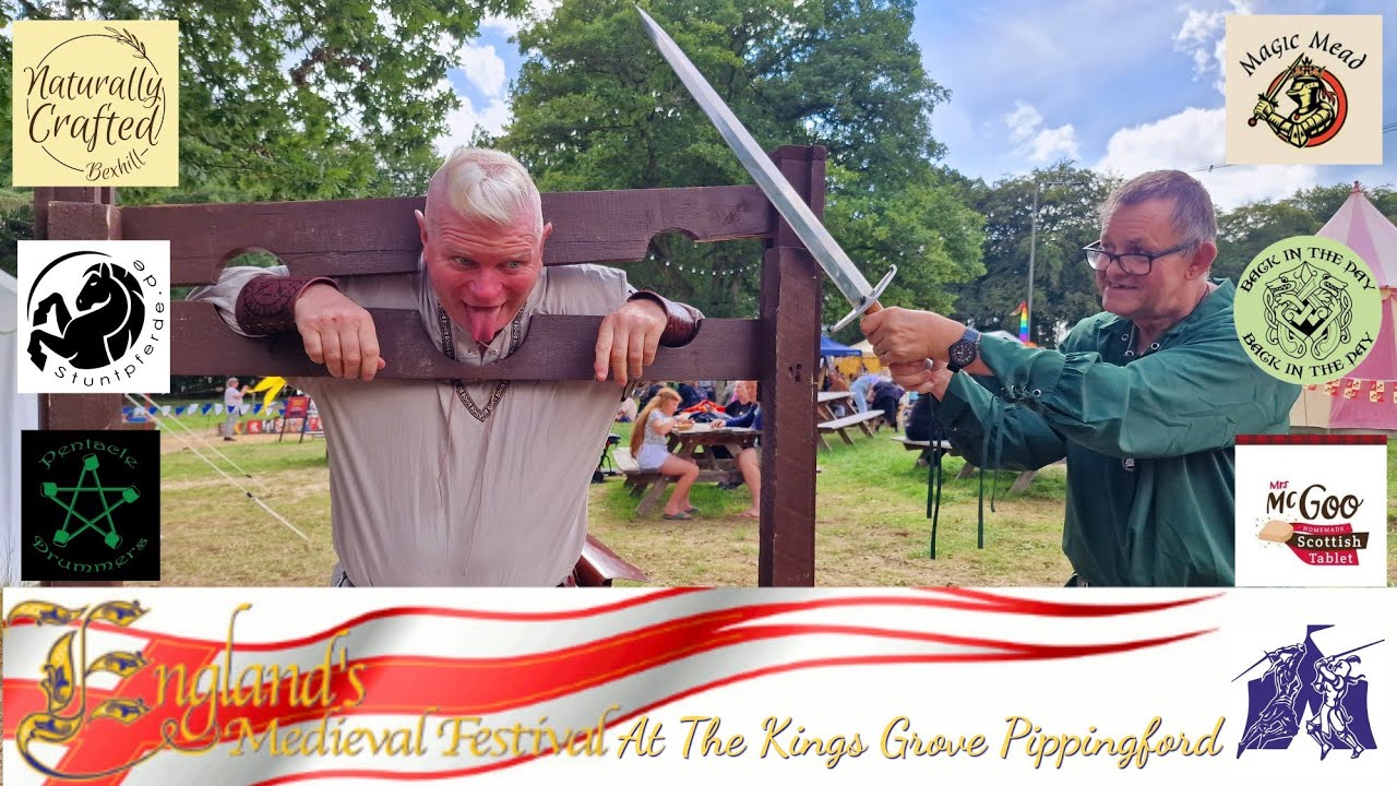 Medieval Madness, At England's Medieval Festival, In Its New Location KingsGrove Pippingford park.