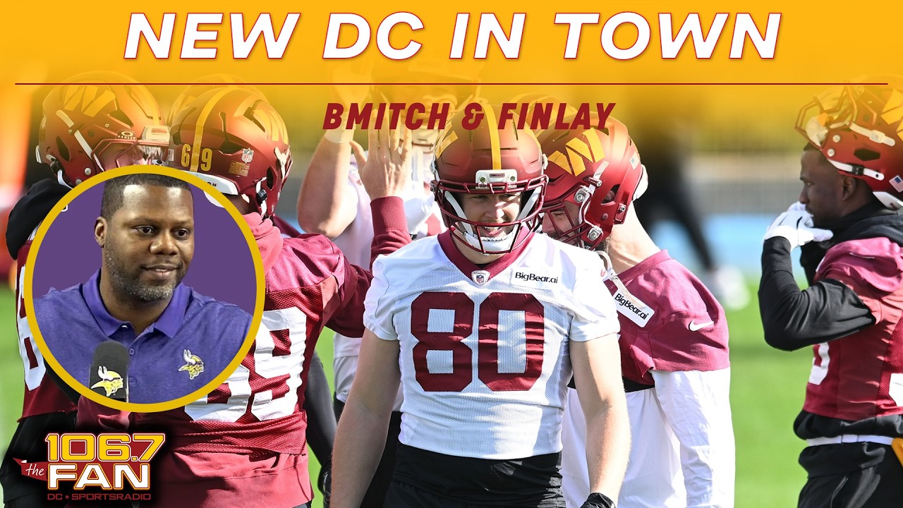 Commanders DC Daronte Jones Joins The Show I BMitch & Finlay