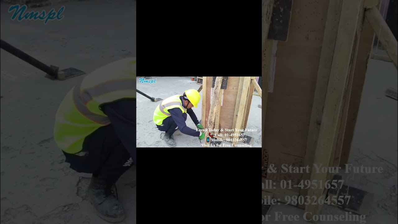 🏗️ Professional Shuttering Carpenter Training in Kathmandu! 🛠️