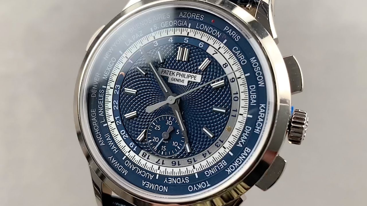 Patek Philippe 5930G-010 World Time Chronograph Patek Philippe Watch Review