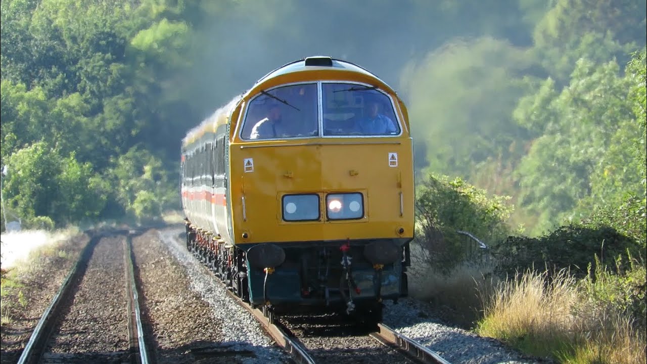 Chasing InterCity’s “The Western Wonderer” railtour hauled by 45118, D213 and D1015