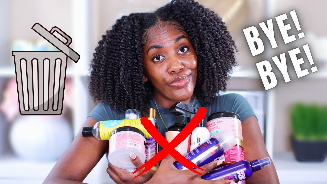 NATURAL HAIR PRODUCTS THAT DON'T WORK FOR ME | Throwing Out Your Fave Products!!