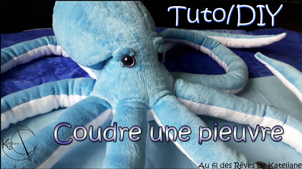 tuto couture  DIY coudre une pieuvre