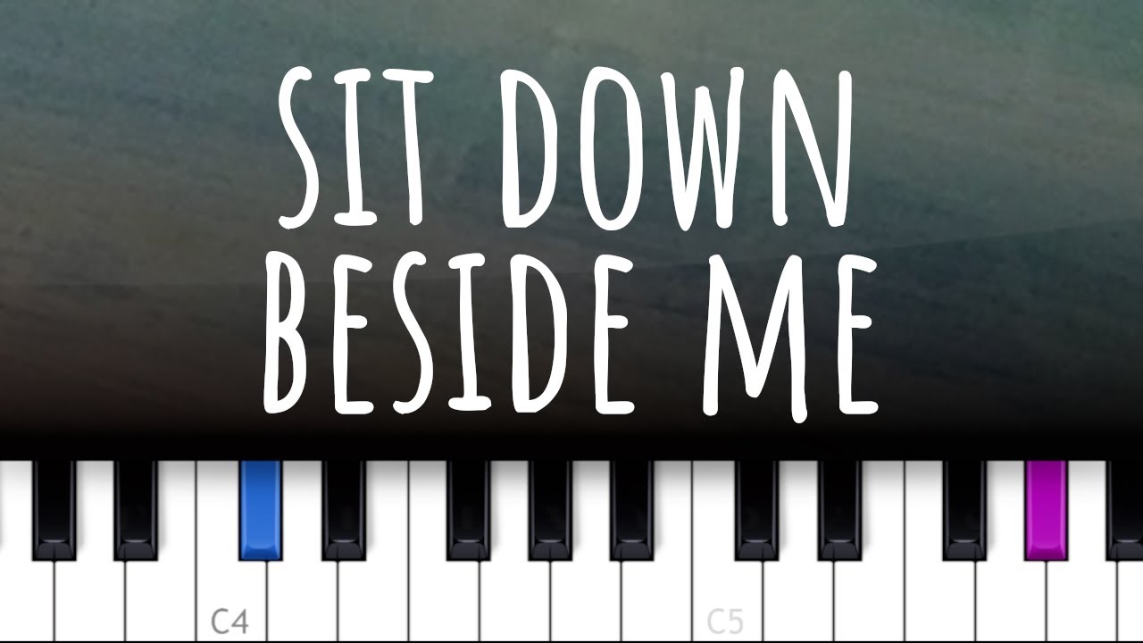 Sit Down Beside Me ~ Patrick Watson (piano tutorial)