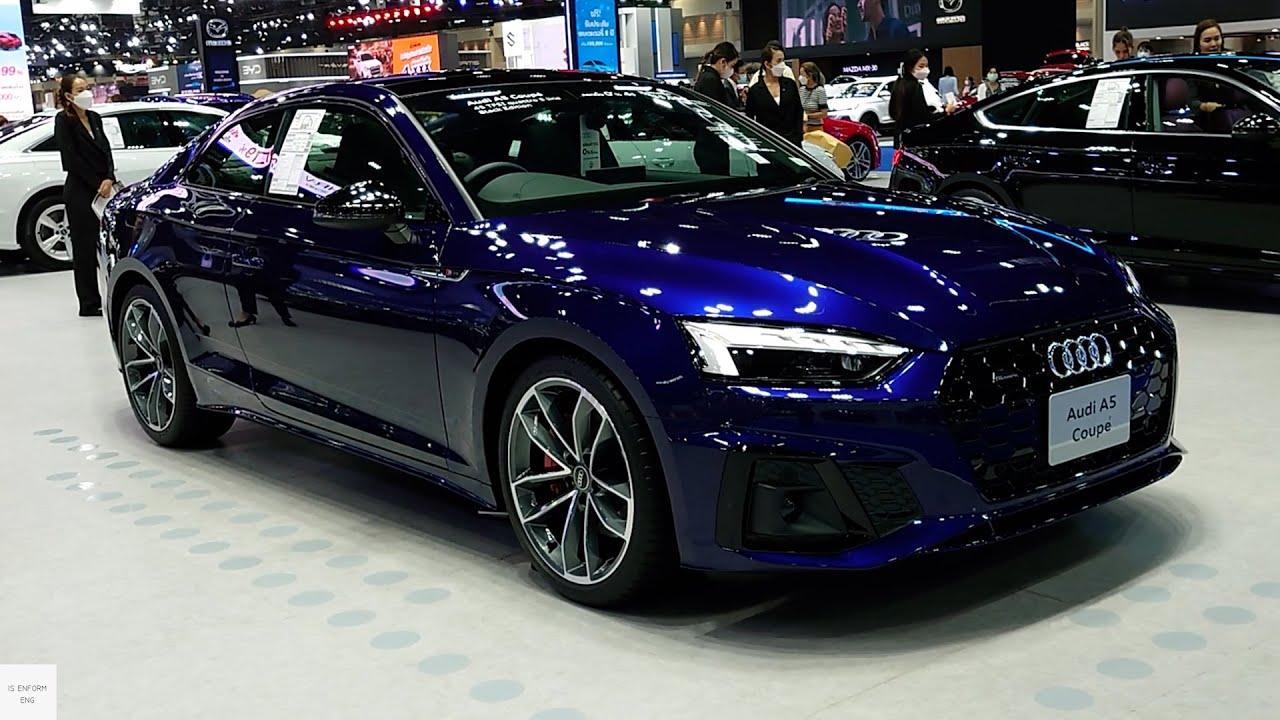 2024 Audi A5 Coupe’ 45 TFSI quattro S Line Black Edition / In-Depth Walkaround Exterior & Interior