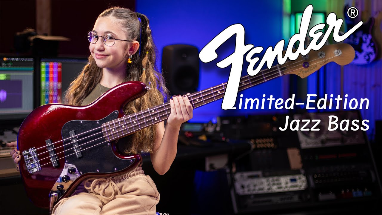Ограниченная серия FENDER Player II Jazz Bass (ОБЗОР)