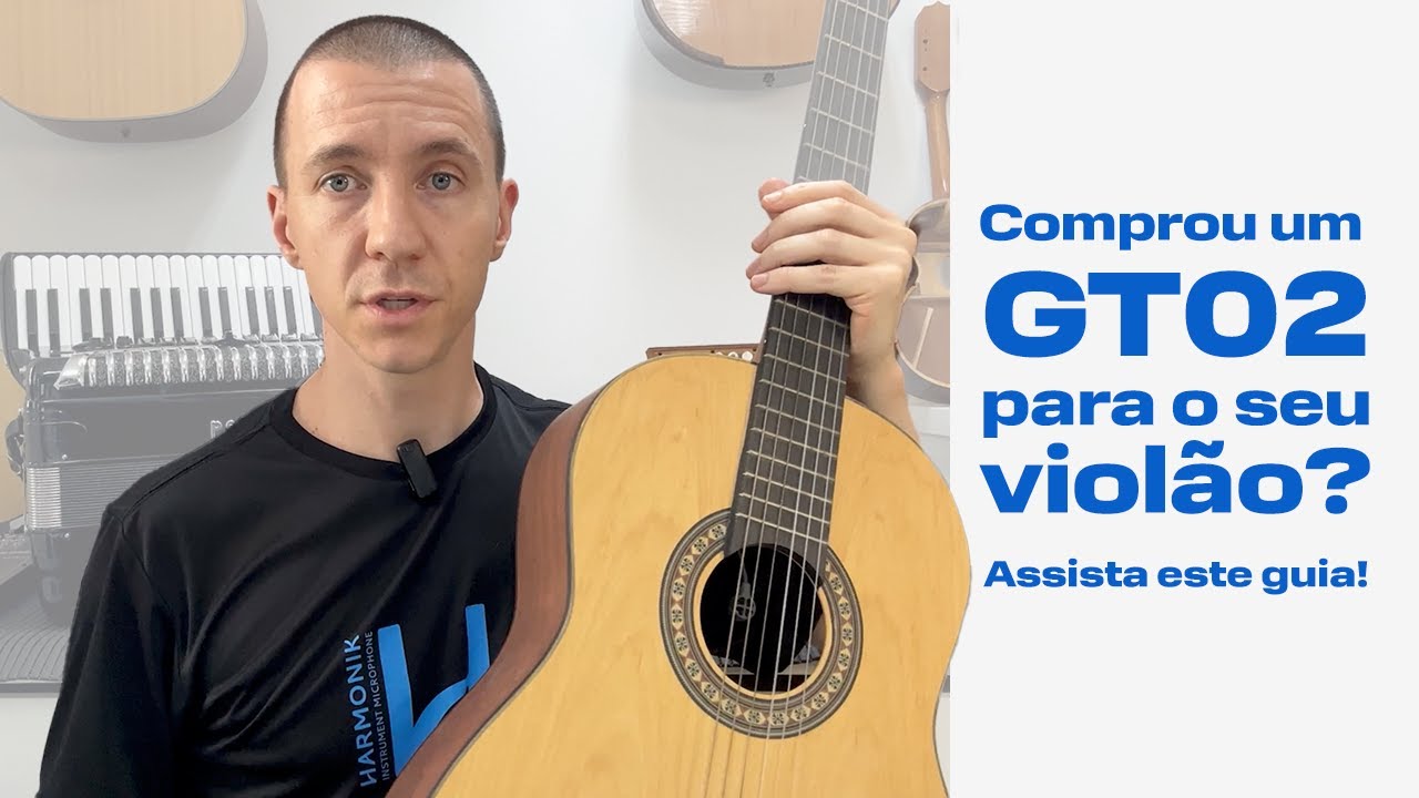 Como usar o captador GT02 da Harmonik: Guia Prático - Harmonik Microphones
