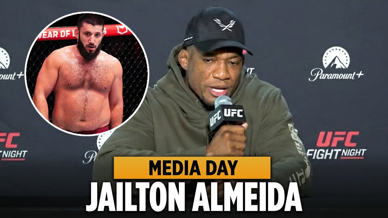 JAILTON ALMEIDA Wants Volkov Rematch or Ciryl Gane Fight After Rizvan Kuniev