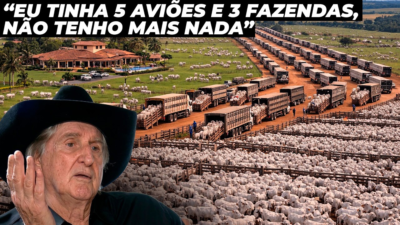 PORQUE SÉRGIO REIS VENDEU TODAS AS FAZENDAS E GADO?