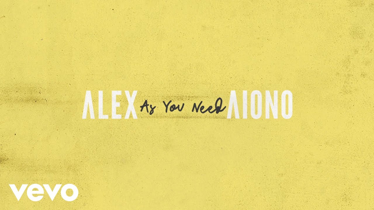Alex Aiono - As You Need (Audio)