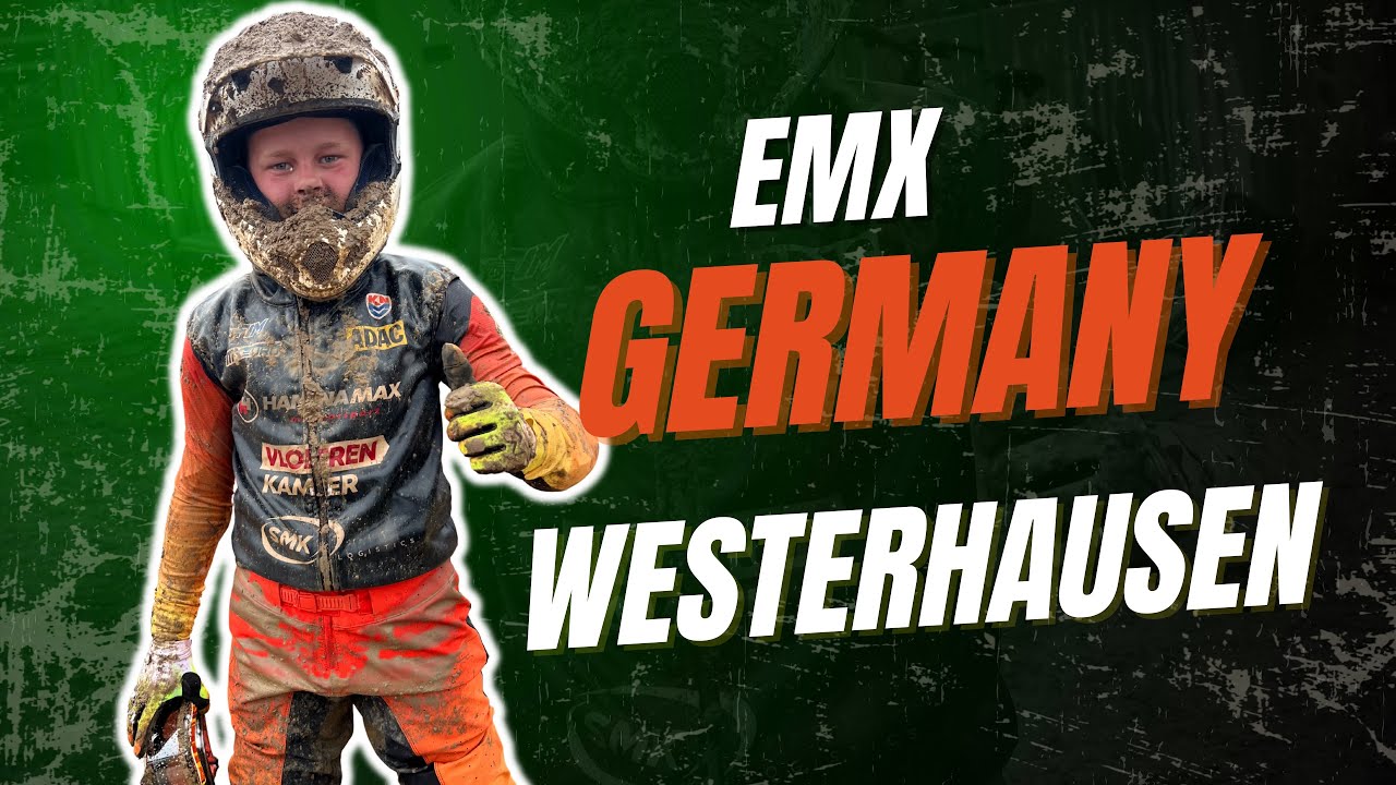 FIM EMX Germany Westerhausen | CRASH | Kash van Hamond