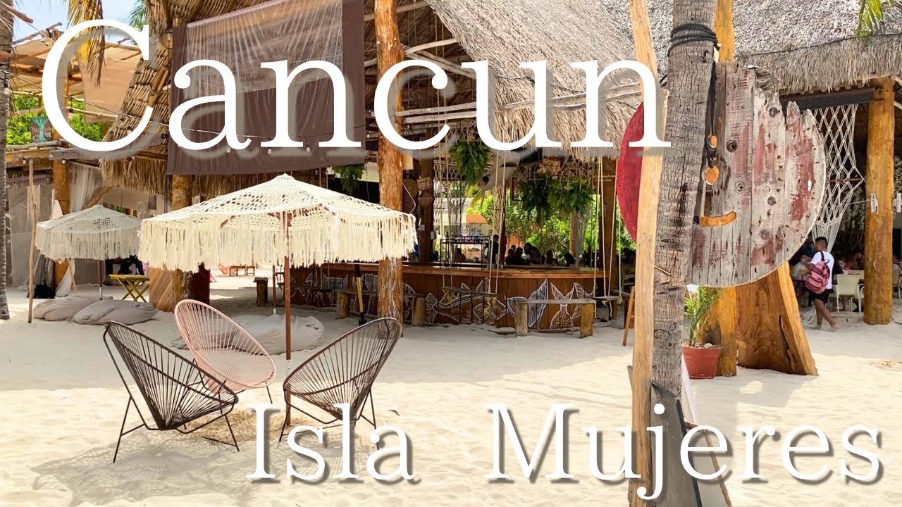 【Cancun trip】イスラムヘーレス島でなんにもしない贅沢な4日間｜オールインクルーシブホテル｜絶景ビーチ🏖️｜ゴルフカートで島巡り