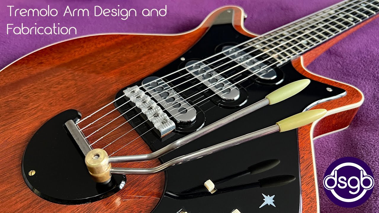 Brian May Red Special Guitar Tremolo Arm Design and Make