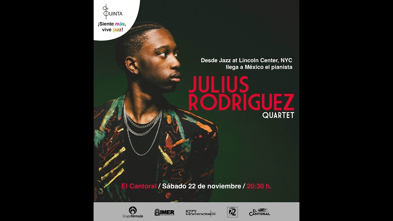 ✨🎹 Julius Rodriguez en CDMX | NY Jazz All Stars 2025 🎷🎶