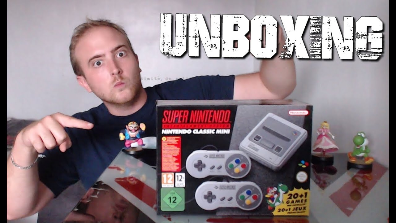 SUPER NINTENDO Classic Mini | Unboxing et test de la console !