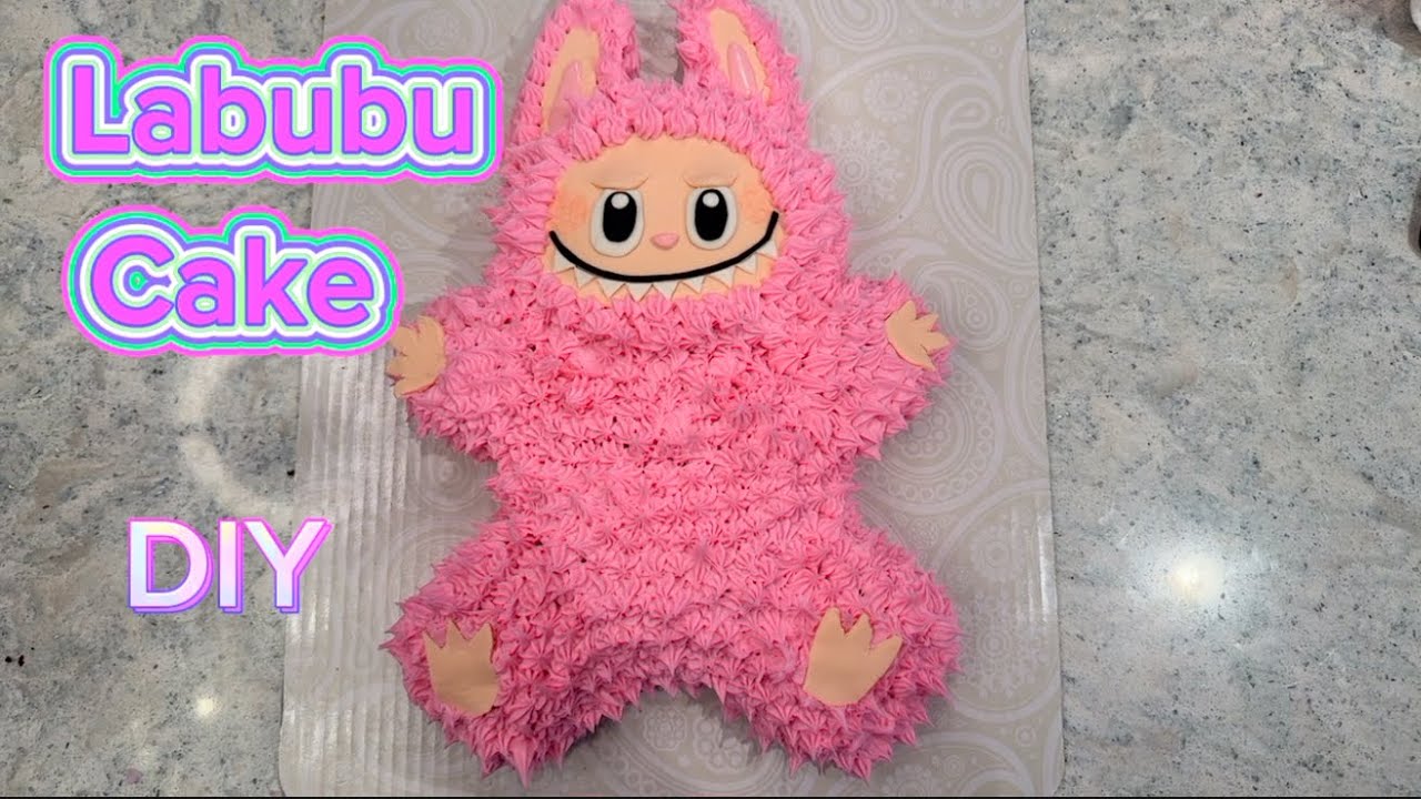 I Turned a Cake into Labubu! So Satisfying 🎂