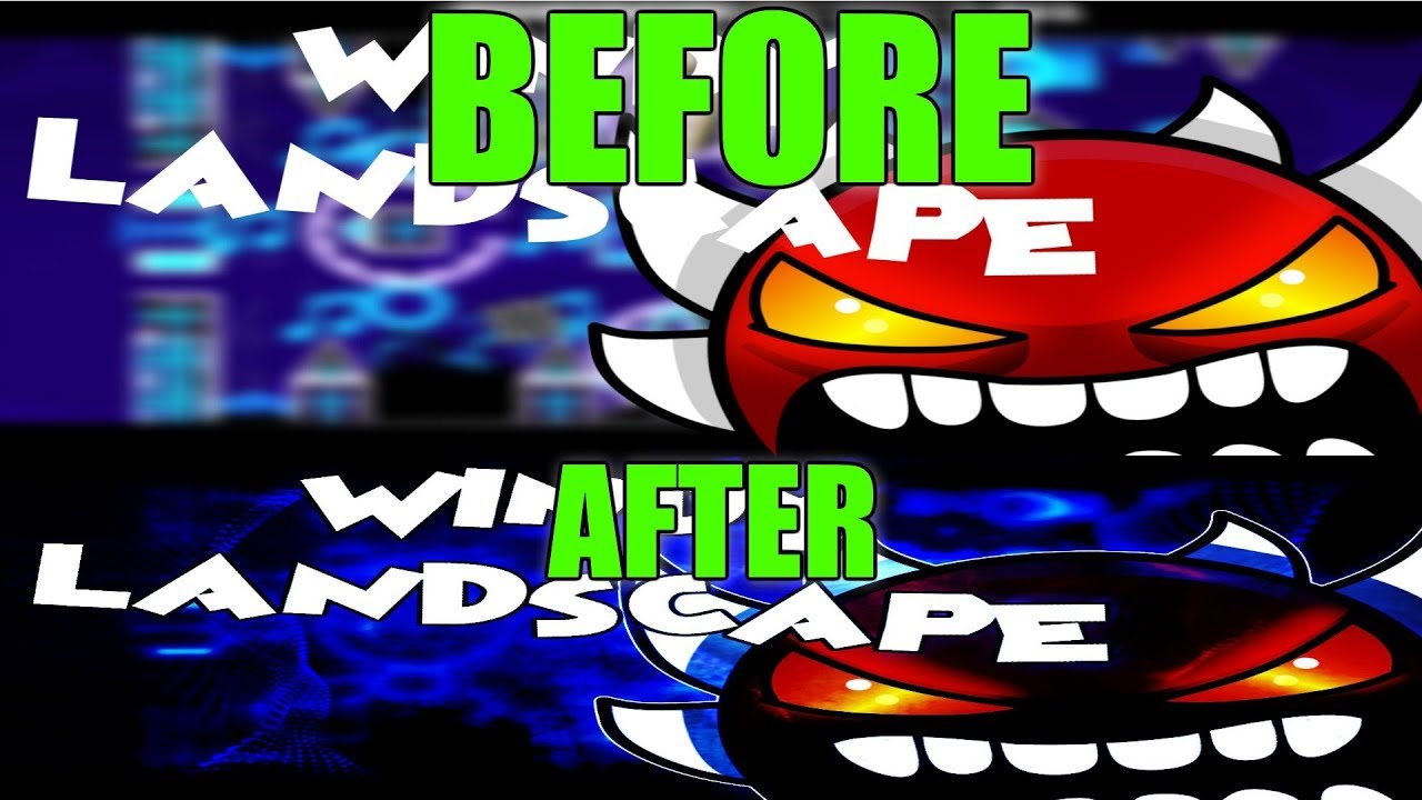 How To Make Good Geometry Dash Thumbnails! (Tutorial)