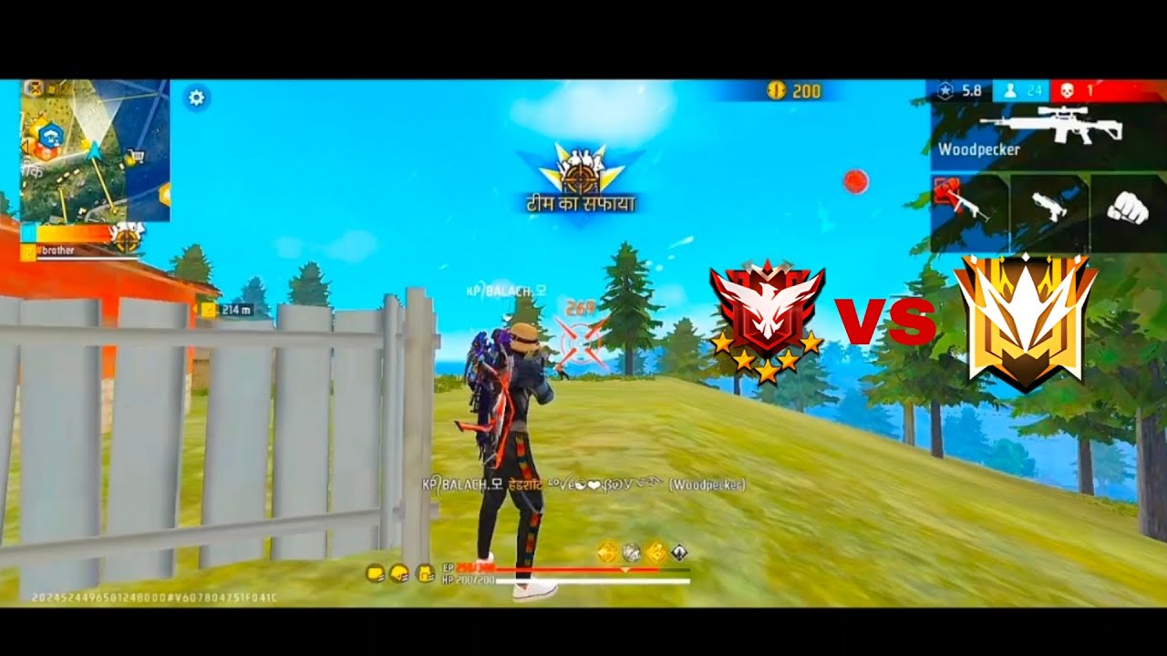 BR RANK 10 KILL BOOYAH FREE FIRE 