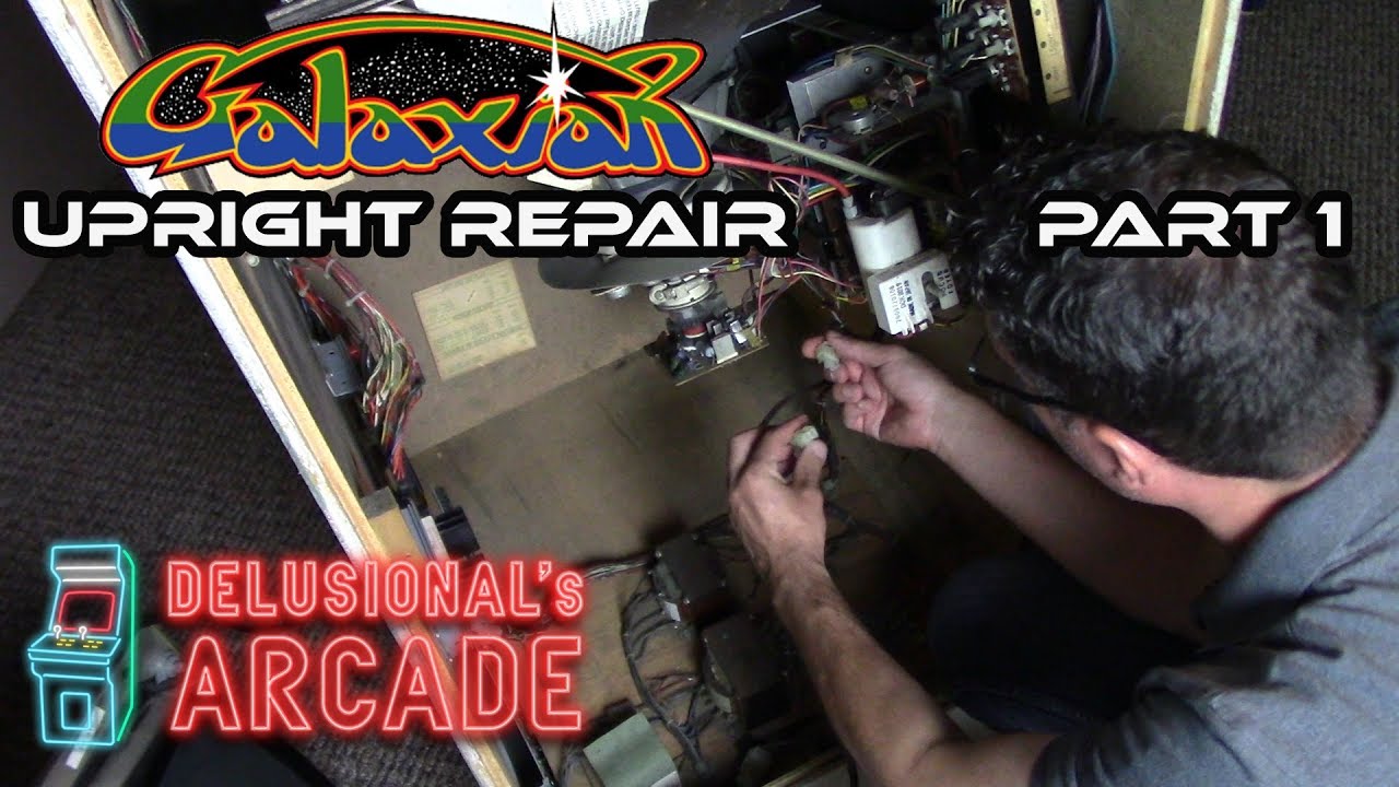 Galaxian Upright Repair [Part 1]