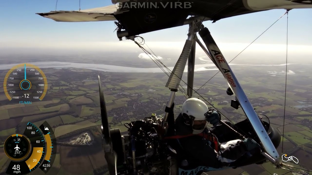 After fuel Supply Stoppage, Successful Test of 4 Stroke Ultralight Aircraft ATV Motor