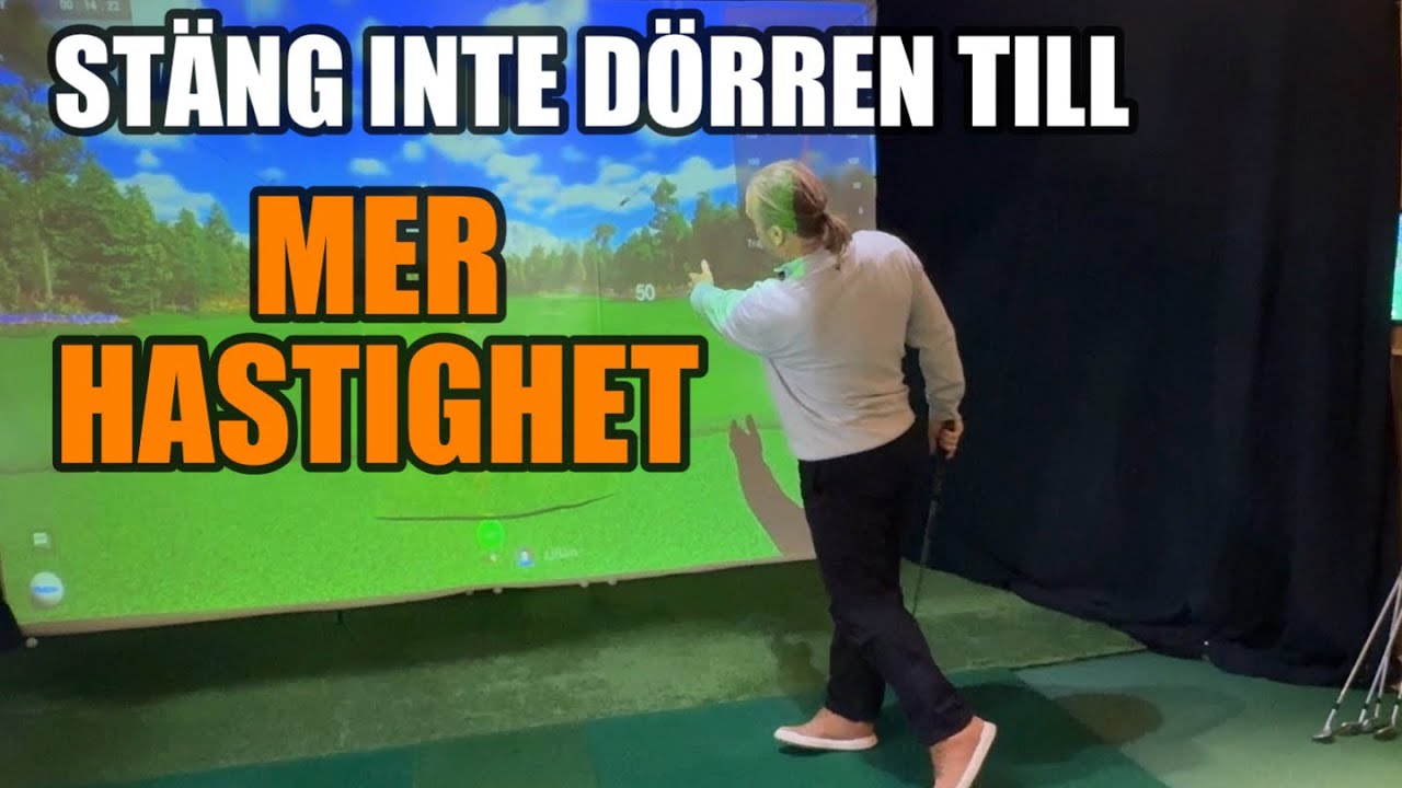 Stäng inte dörren till mer hastighet…