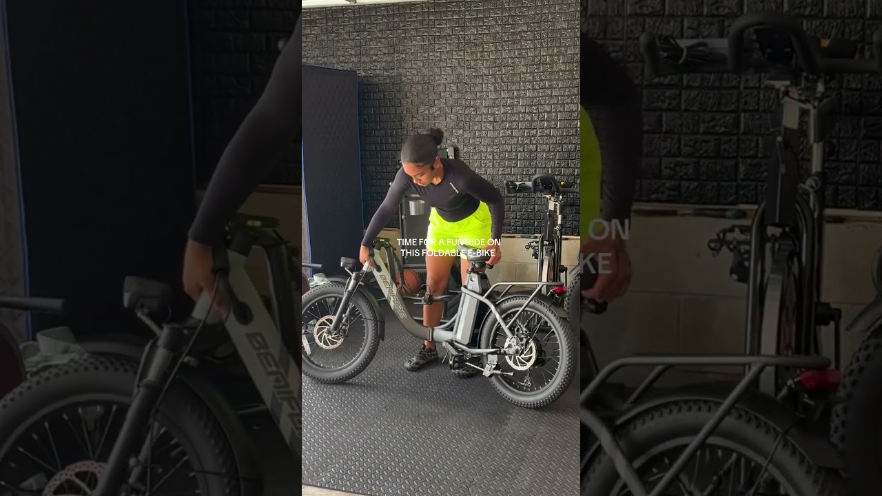 This foldable Benifore C23 is amazing 🔥 and it&rsquo;s a 2 seater link in bio code &ldquo;XXYE2ASF&rdquo; #ebike