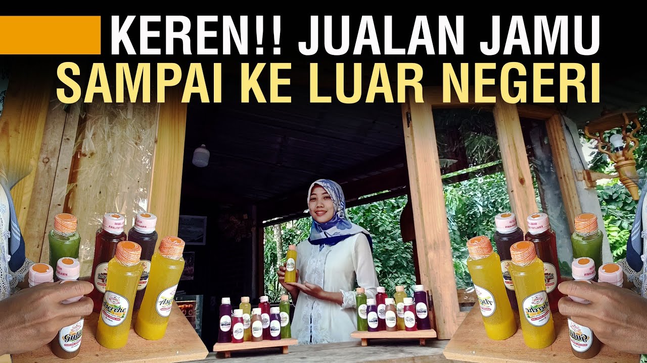 SEORANG BIDAN SUKSES USAHA JAMU TRADISIONAL, MODAL KECIL UNTUNG BESAR