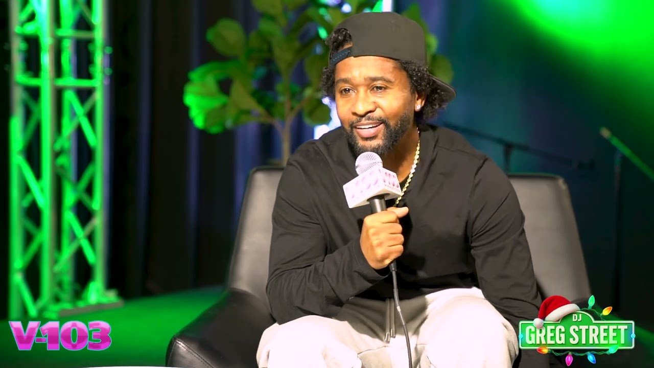 ZAYTOVEN STOPS IN WITH GREG STREET FOR AN EXCLUSIVE INTERVIEW @ THE V-103 STUDIO!