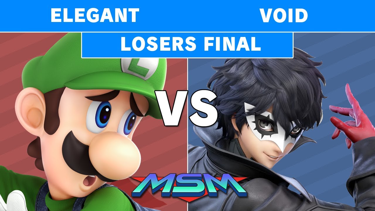 MSM 220 - NVR | Elegant (Luigi) Vs CLG | Void (Joker) Losers Final - Smash Ultimate