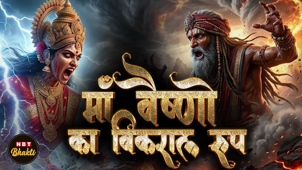 Maa Vaishno Devi Vs Bhairav: The Epic Battle Hidden for Centuries! SECRET DIVINE STORY । NBT Bhakti