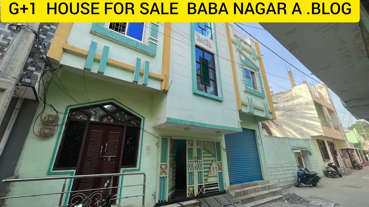 100 SQYARDS  G + 1 HOUSE FOR SALE BABA NAGAR A. BLOCK 6 YEARS OLD CONSTRUCTIONS BEST BUDGET