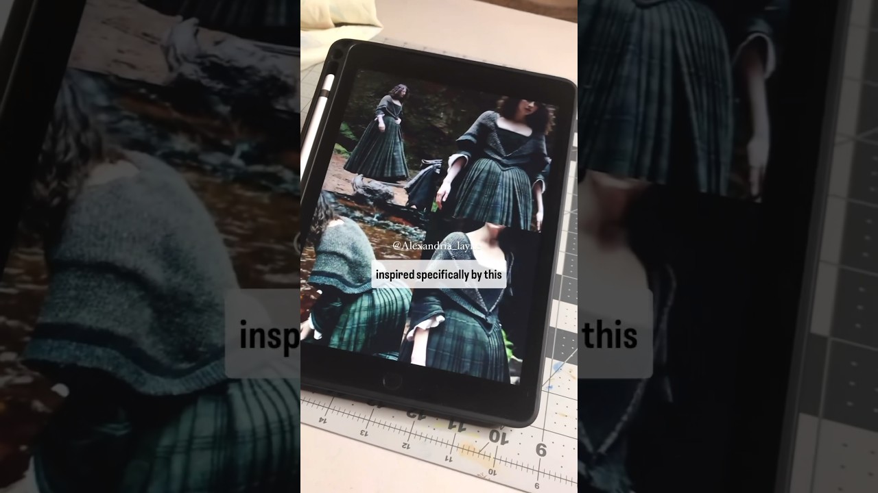Making the OUTLANDER DRESS