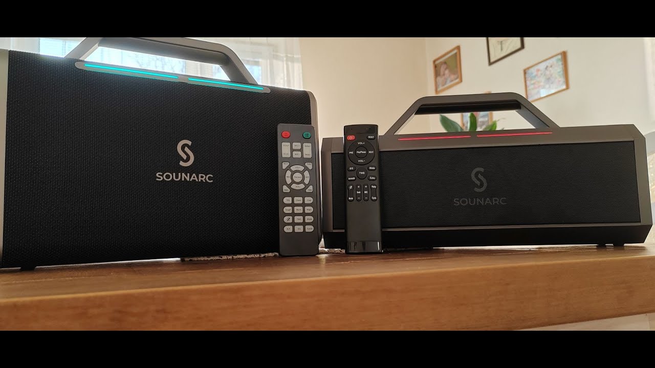 Karaoke reproduktor Sounarc K1 a K2 (Recenzia)