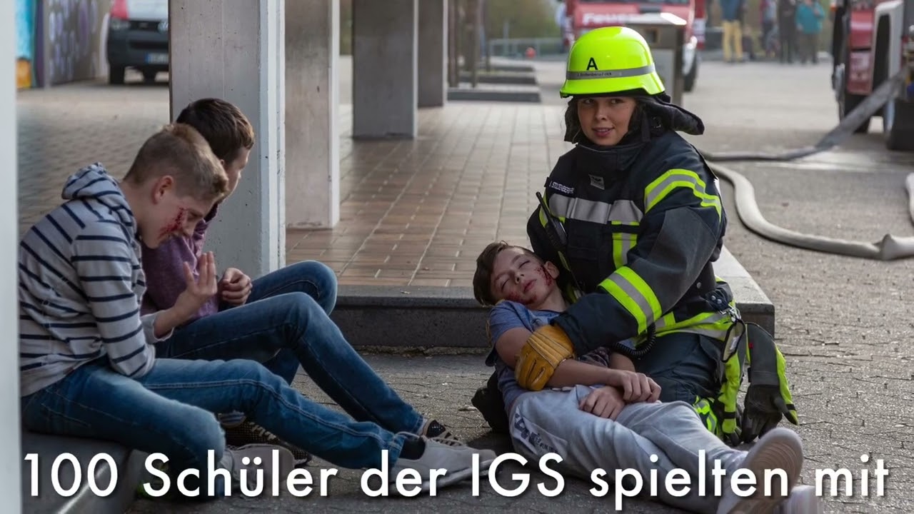Einsatzübung an der IGS Pellenz am 20. Oktober 2018