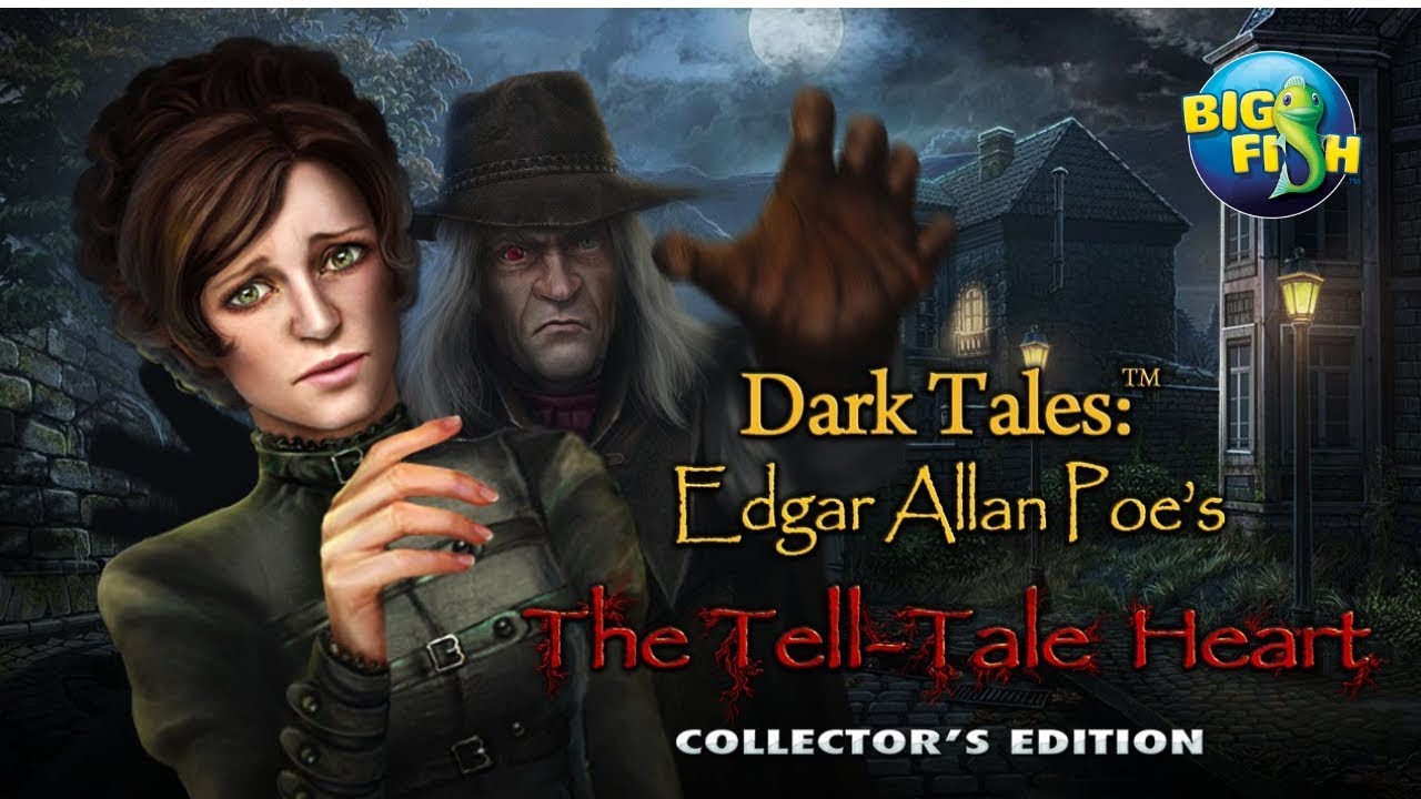 Dark Tales: Edgar Allan Poe's The Tell-Tale Heart (CE) Walkthrough/Longplay NO COMMENTARY