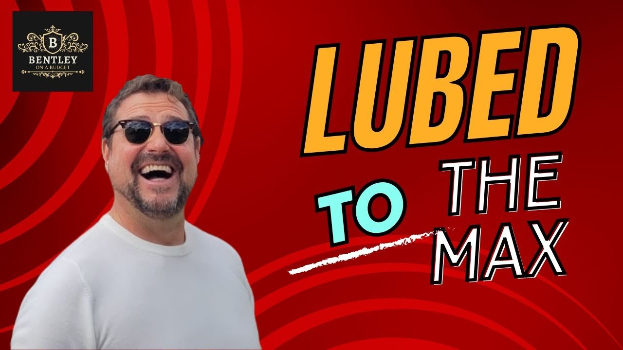 Lubricating boot or trunk hinges on a Bentley Continental GT