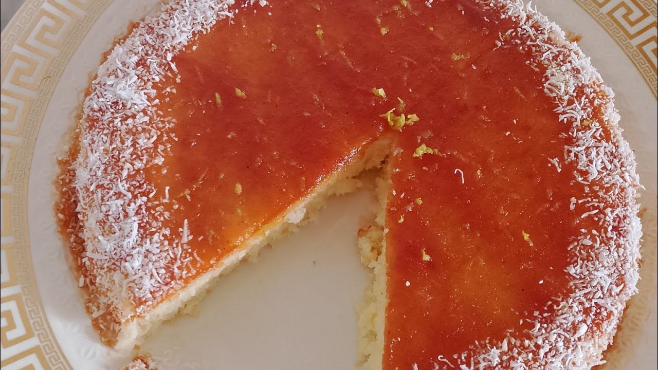 كيكة طرية بانوادكوكو و الليمون 🍋🥥 gâteau moelleux coco-citron 