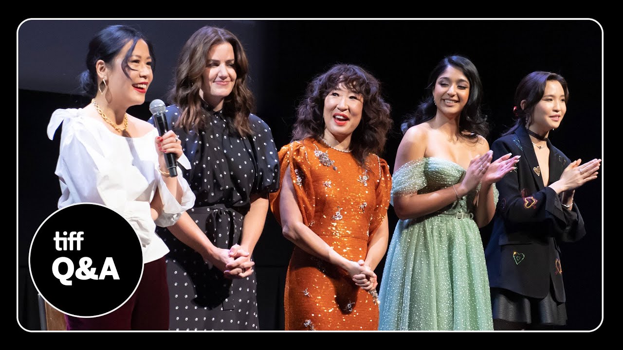 TURNING RED Q&A with Domee Shi, Sandra Oh, Maitreyi Ramakrishnan, and Rosalie Chiang | TIFF 2022