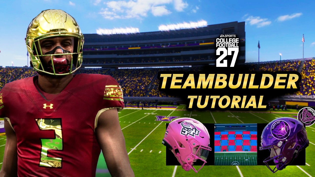 Как создать команду в College Football 27! Руководство по Team Builder в EA Sports College Footba...