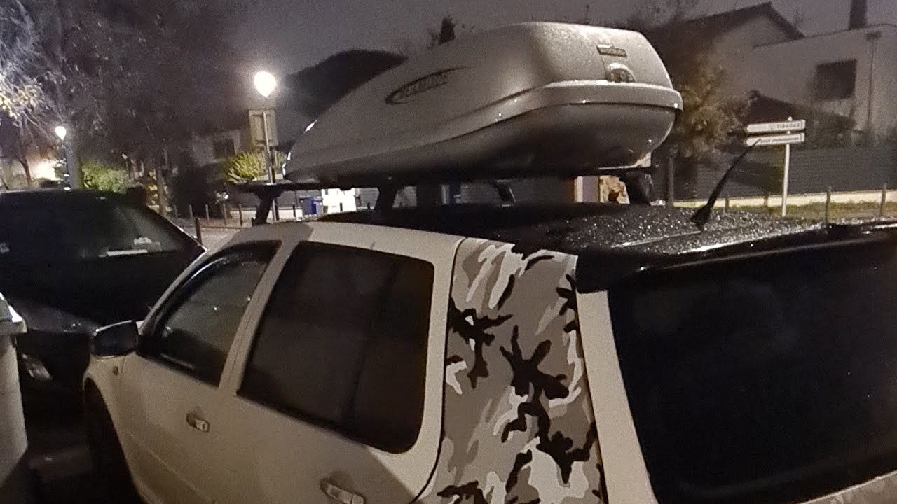 Réparer un coffre de toit ( serrure )Repairing a roof box (lock)