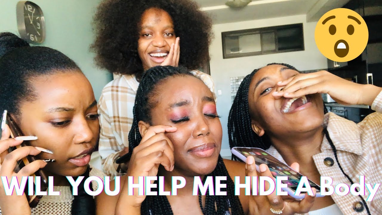 PRANK: WILL THEY COVER UP FOR ME || HELP ME HIDE A DEAD BODY || Namibian YouTuber || Maria Shikolele